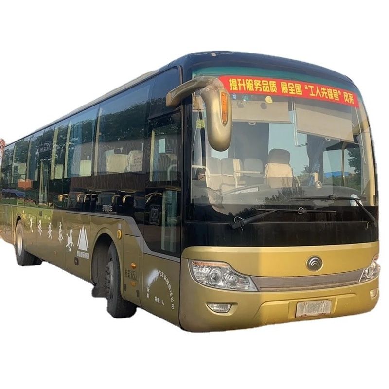 Luxusbus mit 12 Meter 65 Sitzplätzen mit Yuchai-Motor für Ihre Zufriedenheit