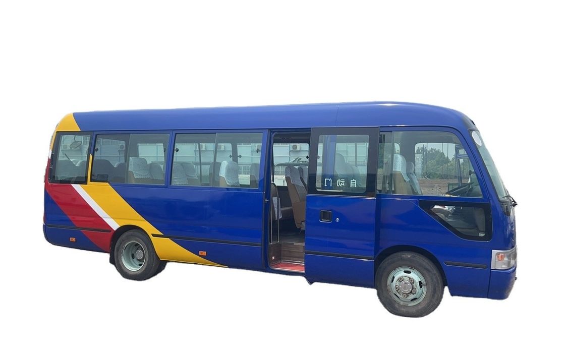 6-8L Motorkapazität Linkslenker Toyota Coaster Bus stark überholt Gebraucht Euro 3