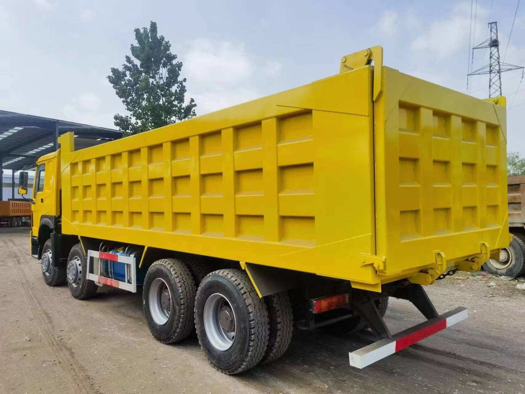 Vollständig renoviert Gebraucht Howo 8x4 371 PS 20-24 Kubikmeter Kipper Truck Dumper Diesel