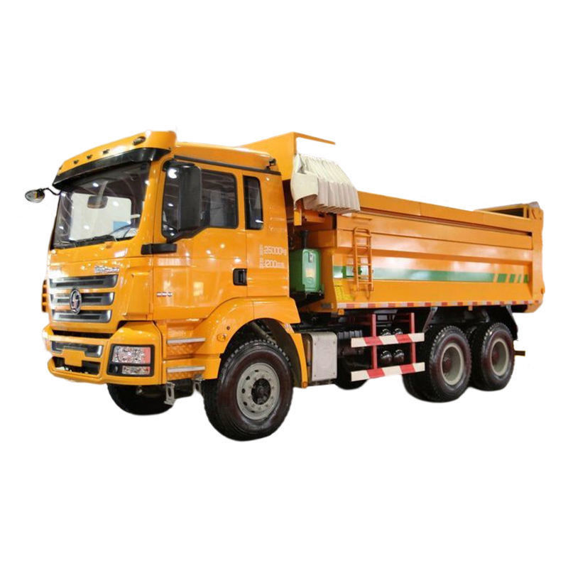 Shacman 6x4 380 PS Euro2 Euro3 10 Räder Gebraucht Tipper Dump Truck für 2 Passagiere