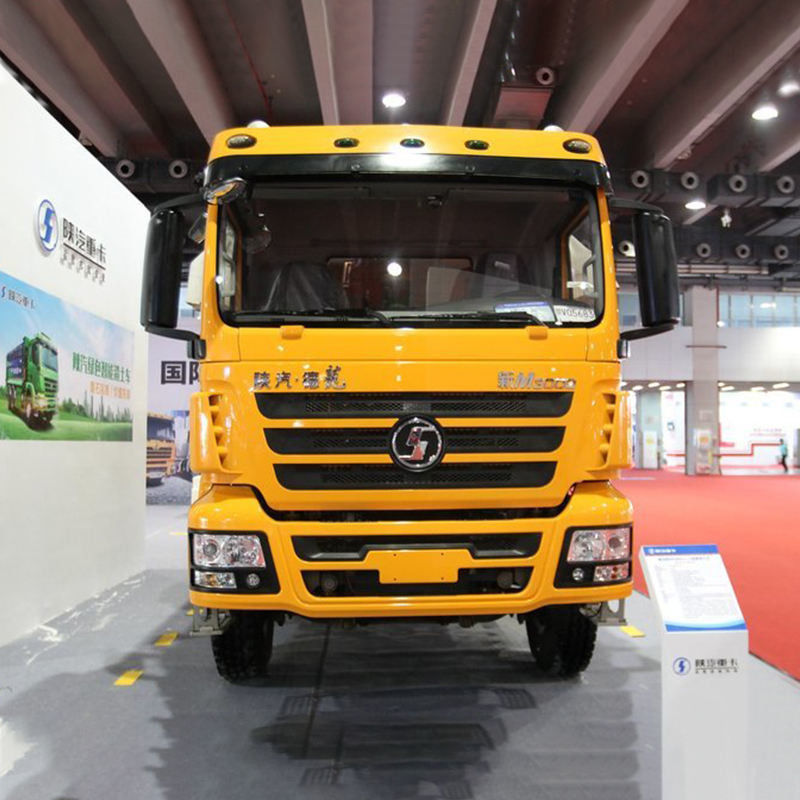 Shacman 6x4 380 PS Euro2 Euro3 10 Räder Gebraucht Tipper Dump Truck für 2 Passagiere
