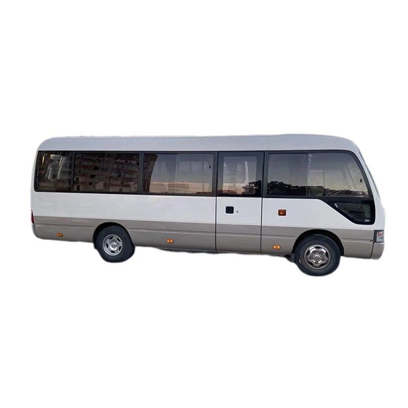Erschwinglicher japanischer Toyota Coaster Bus mit Dieselmotor und 23-30 Sitzplätzen jetzt