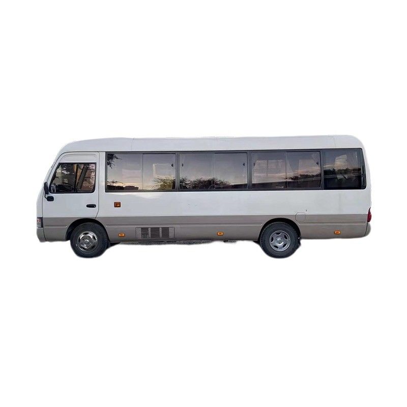 Erschwinglicher japanischer Toyota Coaster Bus mit Dieselmotor und 23-30 Sitzplätzen jetzt