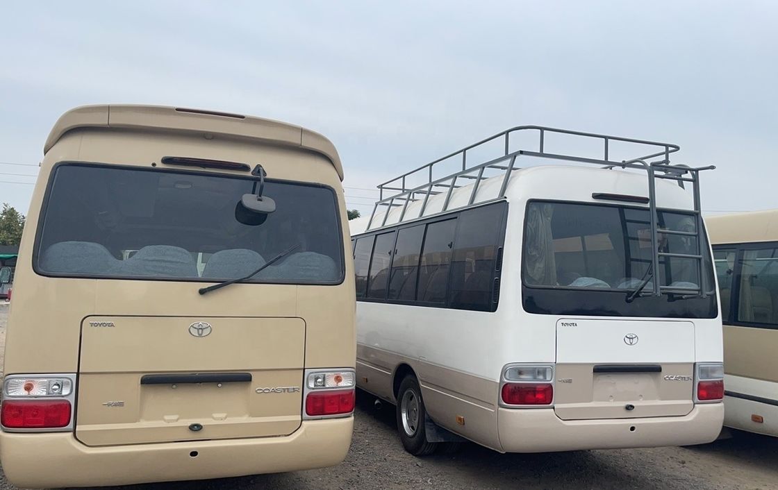 Guter Zustand 30 Sitzplätze Gebraucht Toyo ta Coaster Bus für Getriebe Typ Handbuch