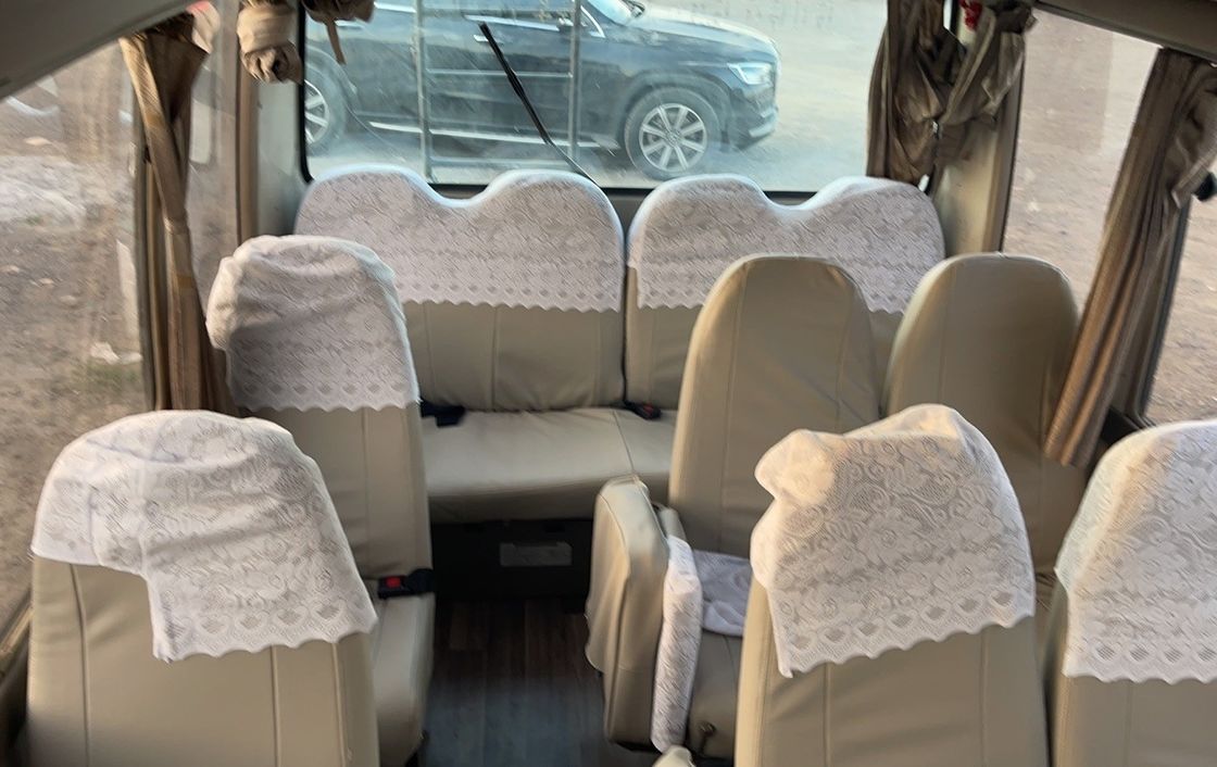 Guter Zustand 30 Sitzplätze Gebraucht Toyo ta Coaster Bus für Getriebe Typ Handbuch