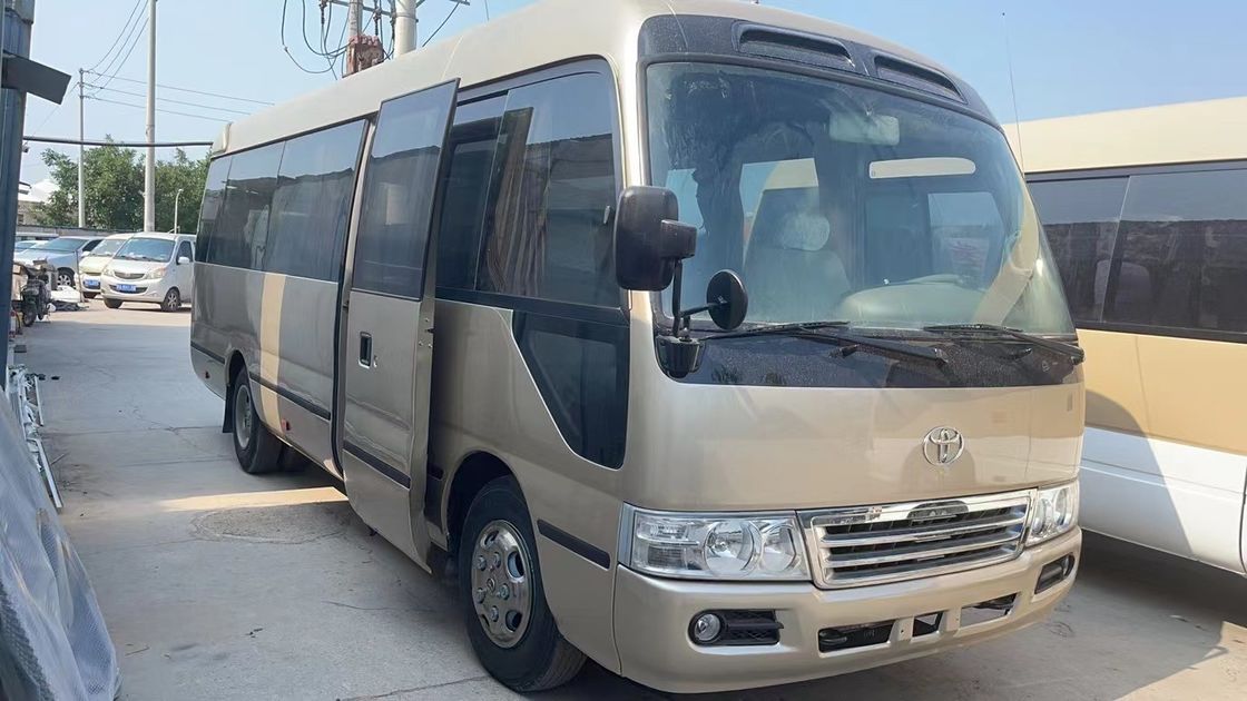 Handgetriebe 7m LHD Second-Hand Passagier Minibus 30 Sitzplätze Coaster Gebrauchtbus