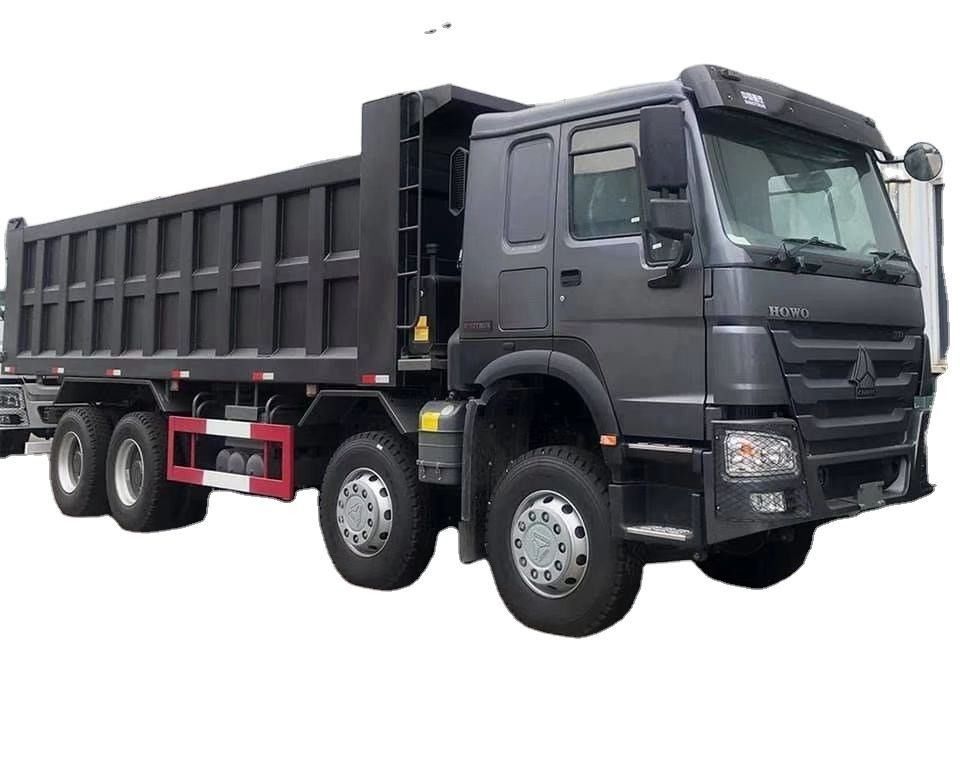 8x4 400 PS 12 Räder 50 60 Tonnen Kipper Dump Trucks mit 400-500 L Kraftstoffbehälter