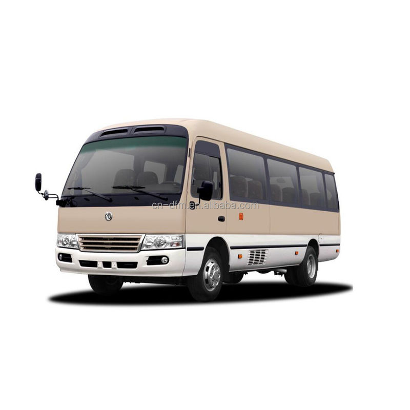 16-22 Sitzplätze Dongfeng LHD Coaster Minibus mit Hintergepäckraum Volumen von 0,25 m3