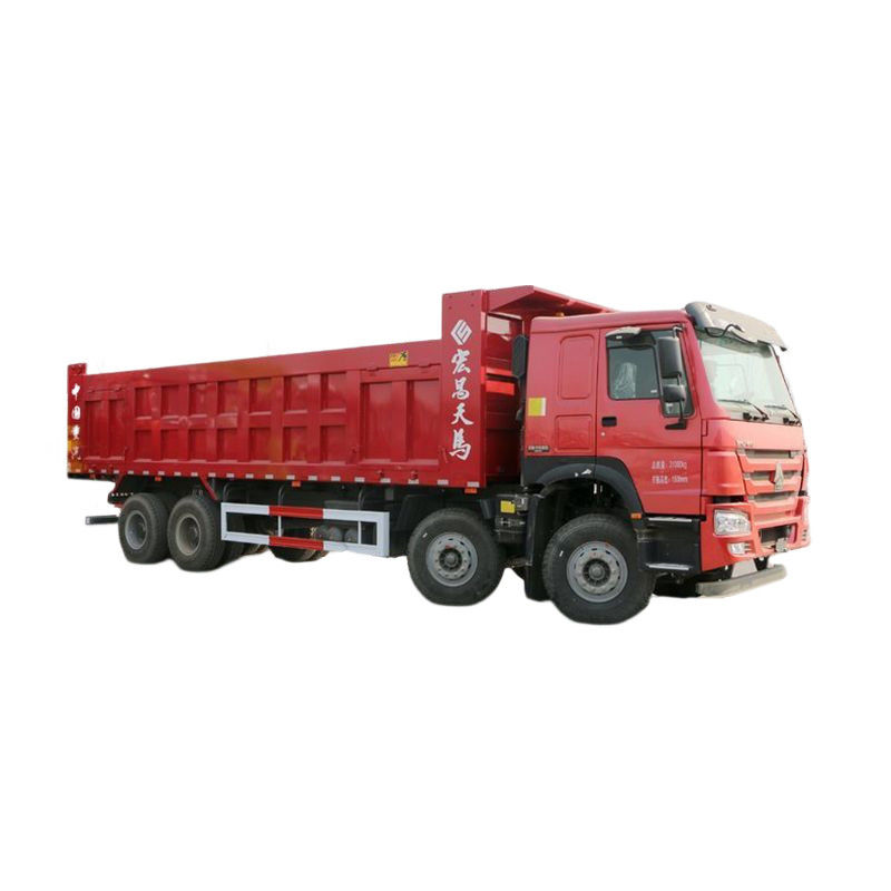 8x4 Sinotruk Howo-Dump-Truck 12 Räder 380 PS-Dump-Tipper-Truck mit Handgetriebe