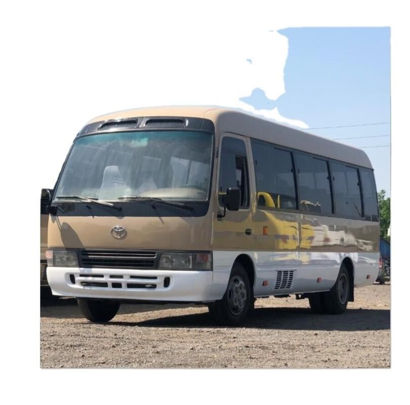 Max-Leistung 113/5200kw Toyota Minibus Benzin- und Dieselmotor 29 Sitzplätze Gebrauchtbahnbus