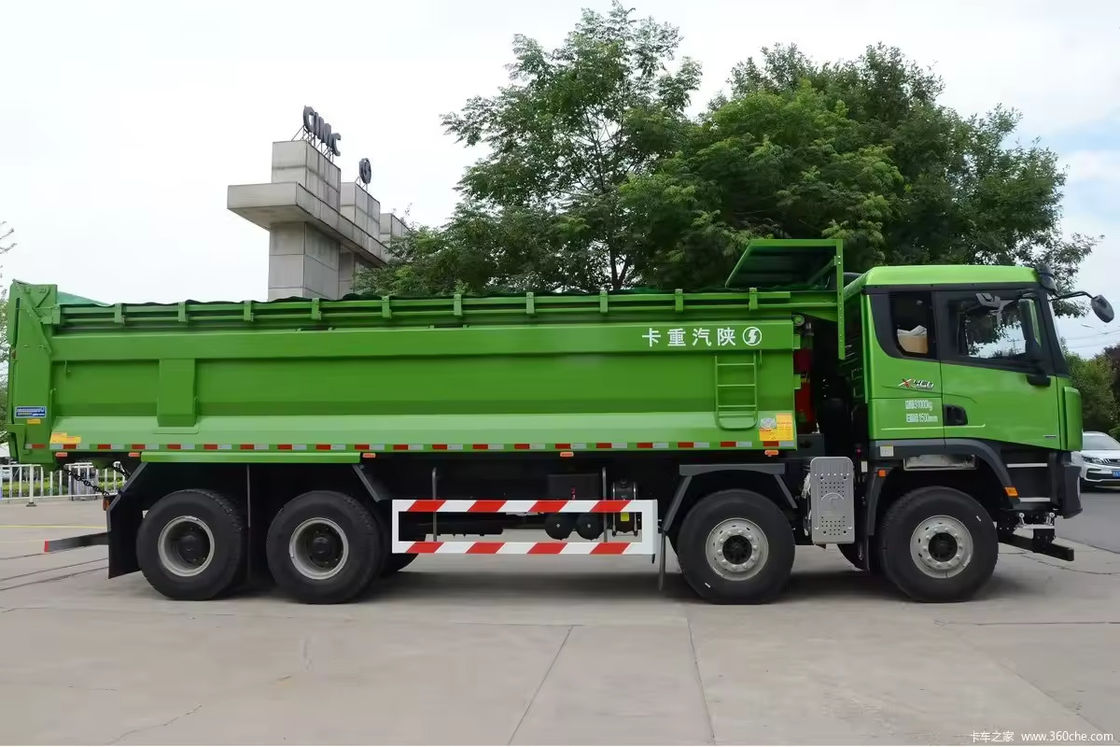 ABS-Anti-Block-Bremssystem Ja 6x4 Straßen-Dump-Truck für den Bergbau Hydraulischer Aufzug
