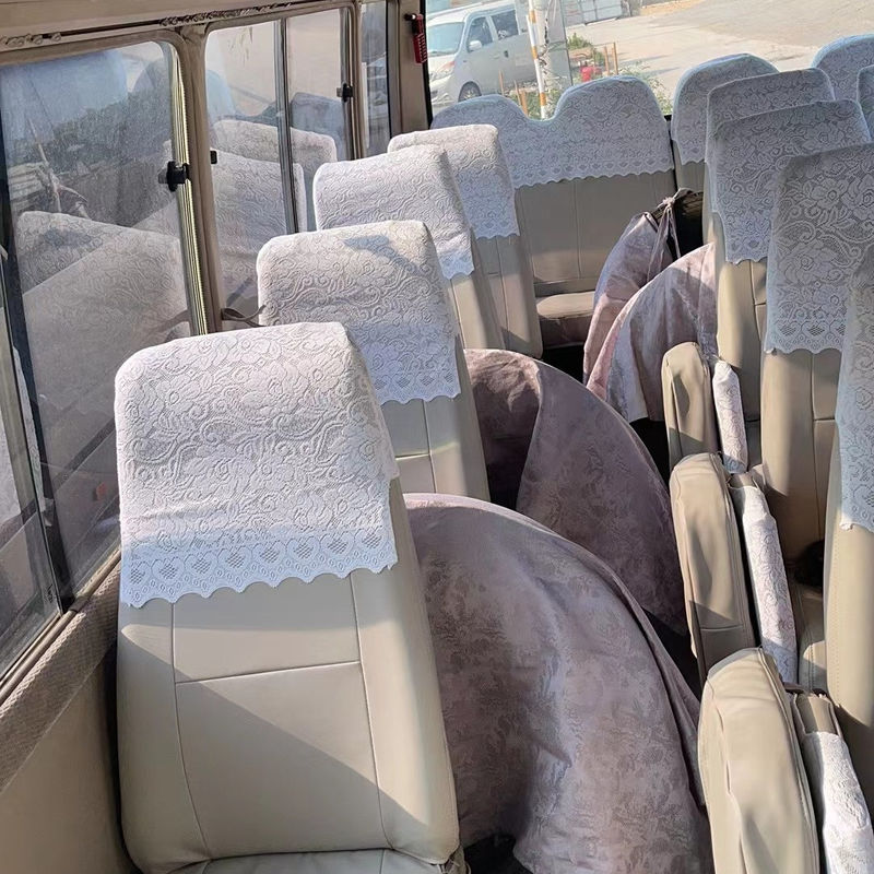 30 Sitzplätze Gebraucht Toyo ta Coaster Bus mit Euro 3 Emissionsstandard und in gutem Zustand