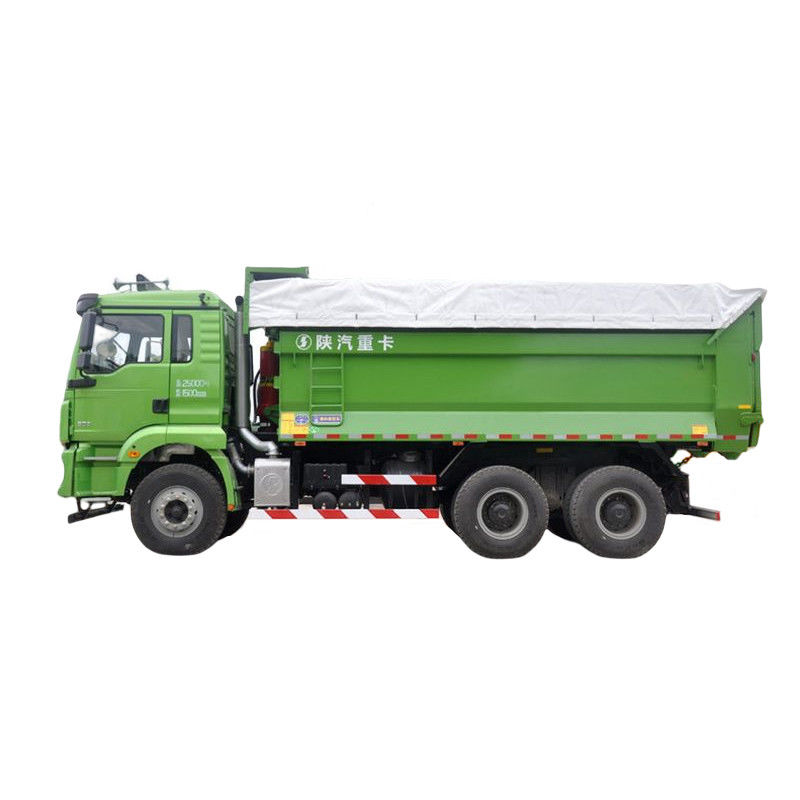 15500 kg Gesamtgewicht des Fahrzeugs SHACMAN 6x4 Müllwagen 350 PS 100 Tonnen 360° Rückkamera
