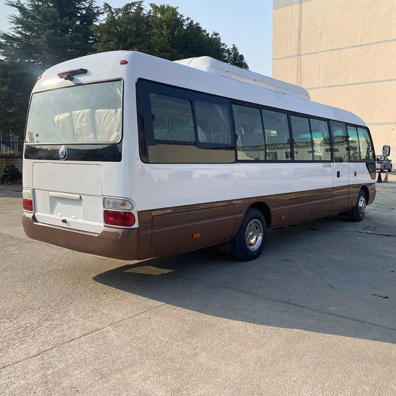 LHD RHD 30 Sitz Toyo ta Coaster Bus mit 70L Tank und 4500-6700ml Hubraum
