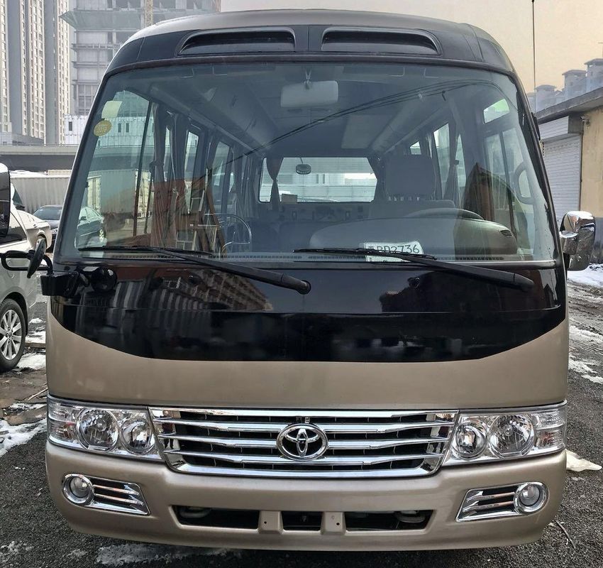 Gebraucht 22 bis 30 Passagiersitze Toyot Coaster Bus mit Frontmontiertem Dieselmotor