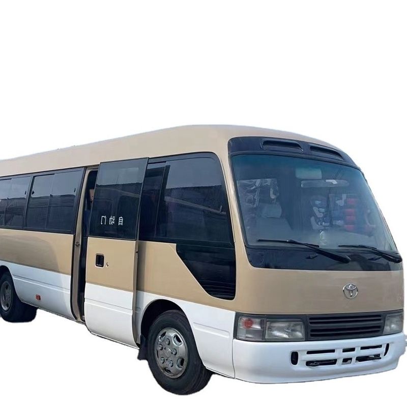 Billiges Gebraucht-Toyota-Laufbahnbus mit 30 Sitzplätzen und Dieselmotor in gutem Zustand
