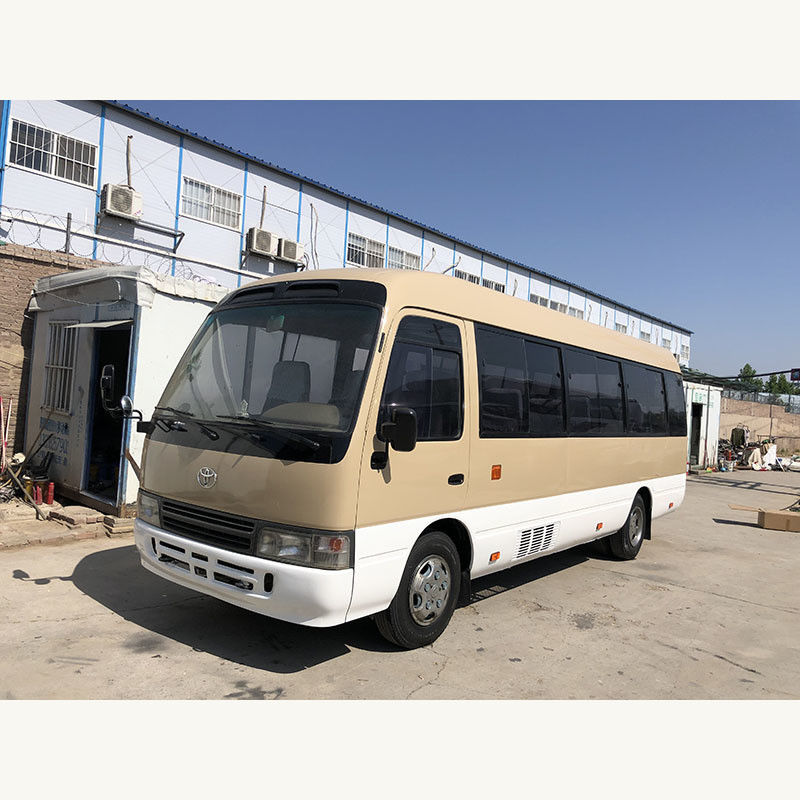 107kw Dieselbrennstoff Typ 29 Sitzplätze Gebraucht Toyota Coaster Bus für Anforderungen
