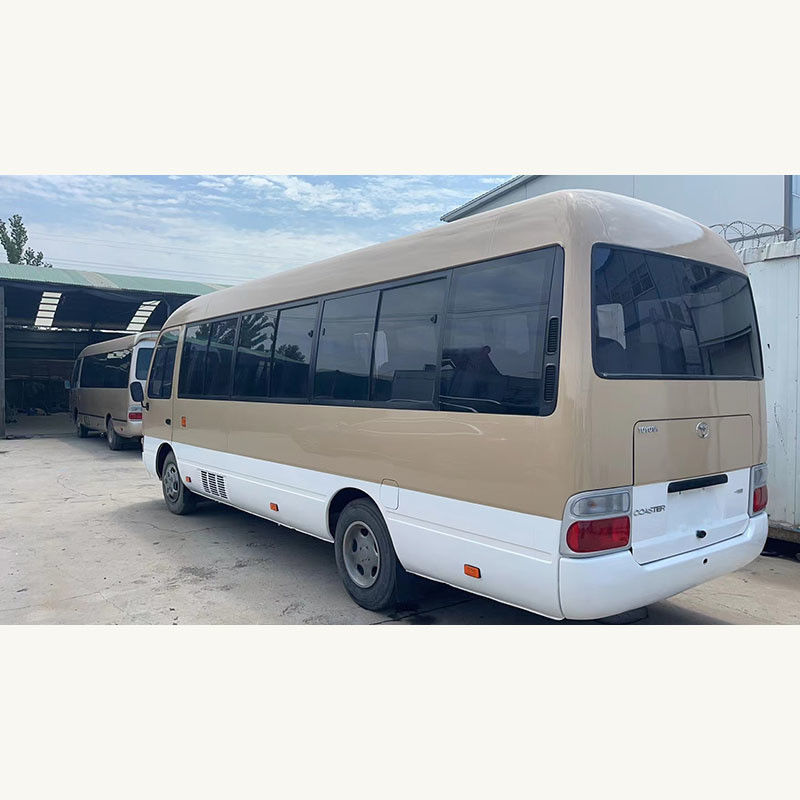 107kw Dieselbrennstoff Typ 29 Sitzplätze Gebraucht Toyota Coaster Bus für Anforderungen