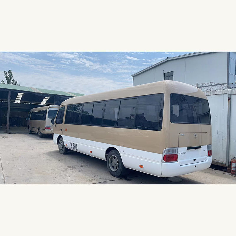 107kw Dieselbrennstoff Typ 29 Sitzplätze Gebraucht Toyota Coaster Bus für Anforderungen