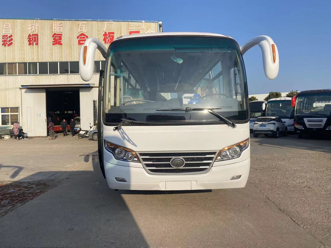 Leaf Spring Suspension 35 Sitzplätze Linkslenker Passagierbus für Landmärkte
