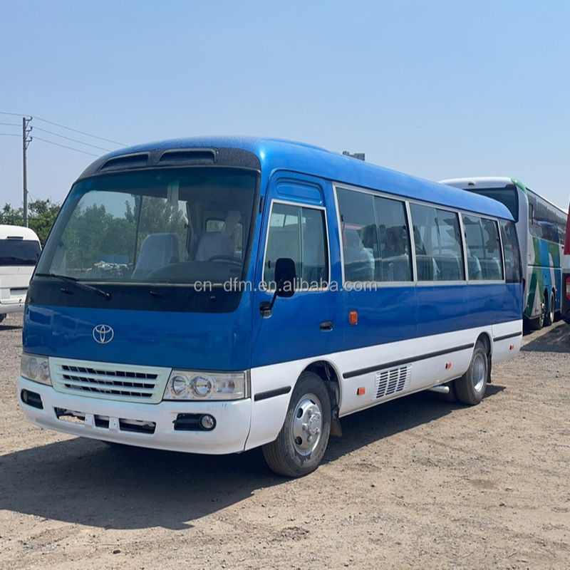 16-30 Sitzplätze Gebrauchtbus Toyota Coaster mit Euro 3-Emissionsstandard in gutem Zustand