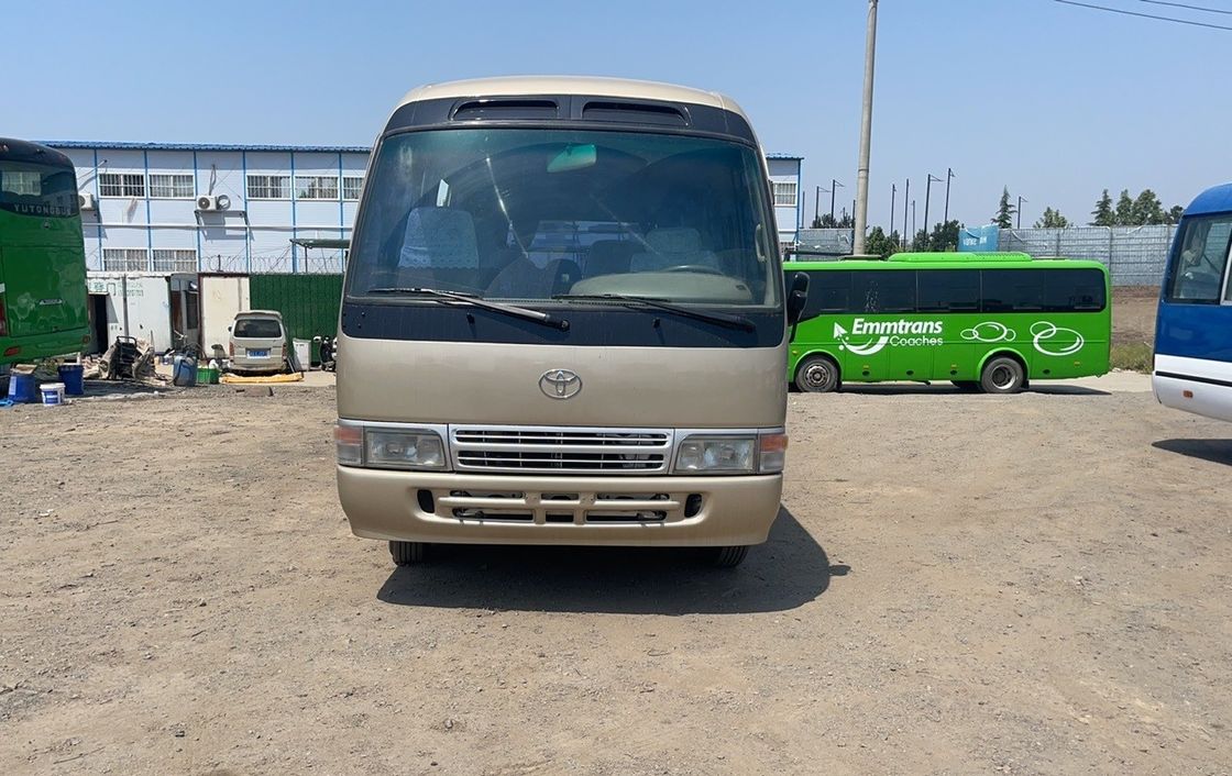 Gebrauchtes Toyota Coaster 2020 Diesel LHD Bus Euro 3 Emissionsstandard 9.00R20 Reifen 25 Sitzplätze
