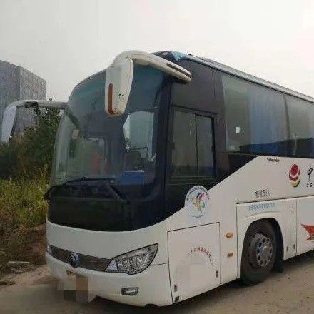 55-Sitzer Linkslenker Diesel-Passagierbus mit 53 1 1 Sitzplätzen und Höchstgeschwindigkeit 91-110 km/h