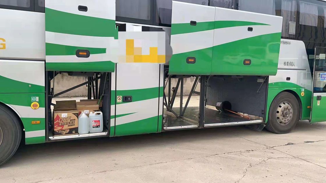 65-67 Sitzplätze LHD Bus mit Dieselkraftstoff und maximaler Geschwindigkeit von 100 km/h