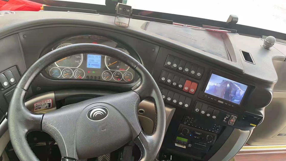 65-67 Sitzplätze LHD Bus mit Dieselkraftstoff und maximaler Geschwindigkeit von 100 km/h