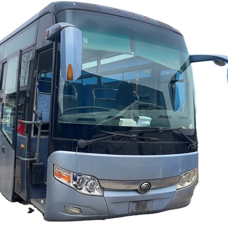 Euro 2 Emissionsstandard 65 Sitze Gebrauchtbusse mit Schiebefenstern und UL-Kupplung