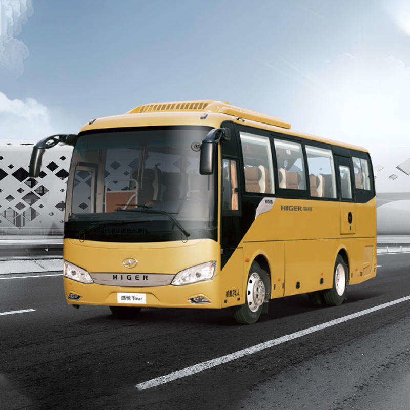 Weichai Motor 24-Sitzer LHD Diesel-Passagierbusse Luxusbus für den afrikanischen Markt