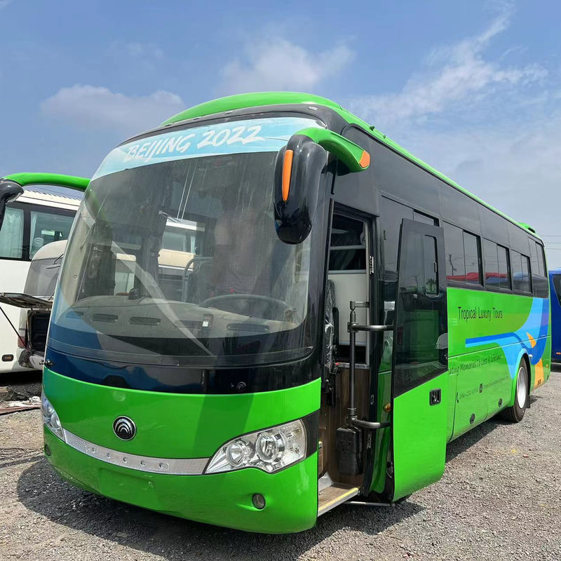 50 Sitzplätze RHD Yu Tong Bus Rechtslenker Fahrrad Reisebusse Reisebus Euro 3 Manuelle Getriebe