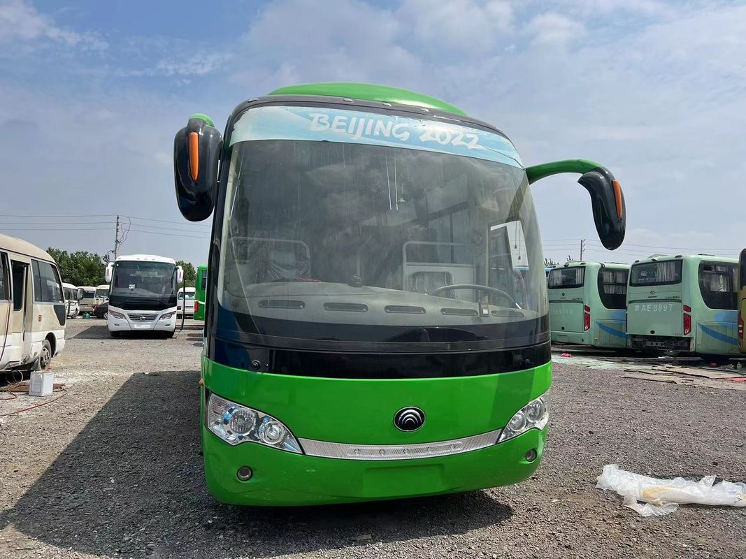 50 Sitzplätze RHD Yu Tong Bus Rechtslenker Fahrrad Reisebusse Reisebus Euro 3 Manuelle Getriebe