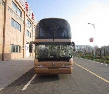 Hintertriebwerk Cummins Motor Dongfeng Tourismus Bus mit Toilette und Sitze 50 8900ml