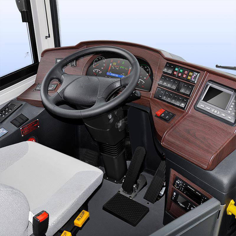 Monocoque Luxus Bus Bus Automatisches Getriebe Typ für Ihre Kundenanforderungen