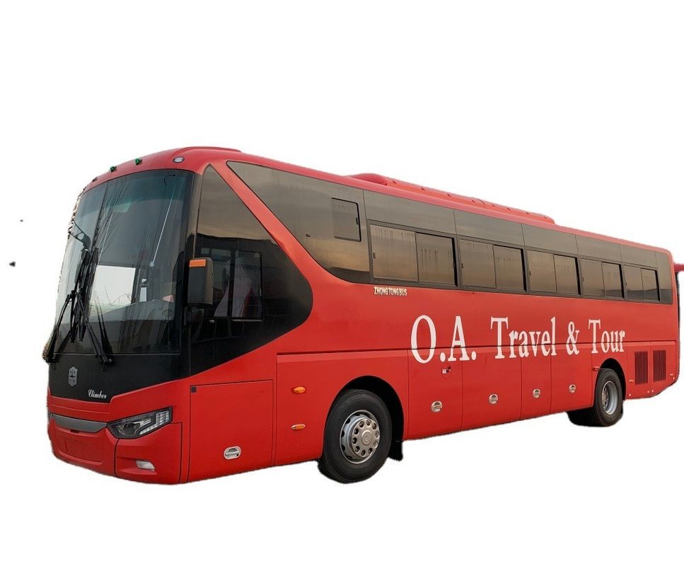 50 Sitzplätze Bus mit 10 m3 Gepäckraum Volumen und Material