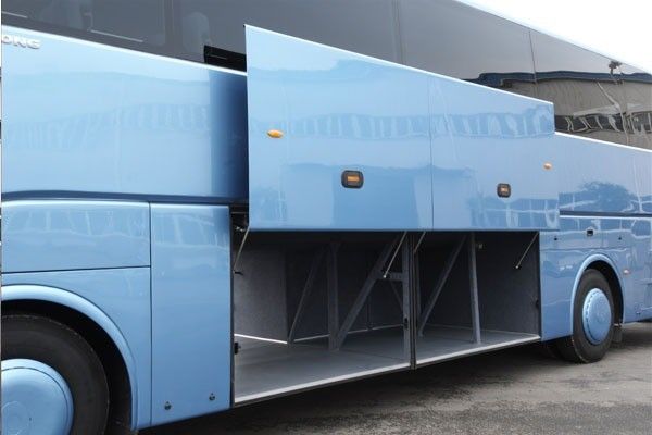 Steuerung 60 Sitzplätze 12m Cummins Motor Gebrauchtbusse und Reisebusse mit Verbrauch
