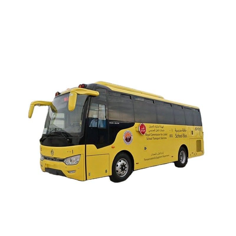 8995*2500*3480mm LHD Diesel 30 1 1 Sitze Bus mit 280 L Kraftstoffbehälter