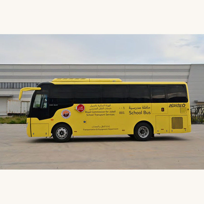 8995*2500*3480mm LHD Diesel 30 1 1 Sitze Bus mit 280 L Kraftstoffbehälter