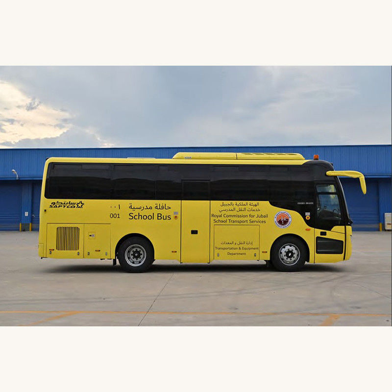 8995*2500*3480mm LHD Diesel 30 1 1 Sitze Bus mit 280 L Kraftstoffbehälter