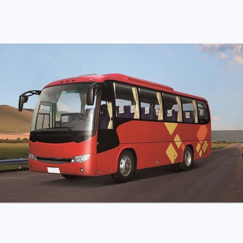 Luxus 32 Sitzplätze Higer Bus Diesel Rot Gebraucht Bus Bus In Dubai 6.494L Platzverteilung Gut