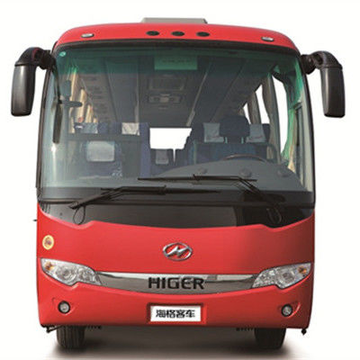 Luxus 32 Sitzplätze Higer Bus Diesel Rot Gebraucht Bus Bus In Dubai 6.494L Platzverteilung Gut