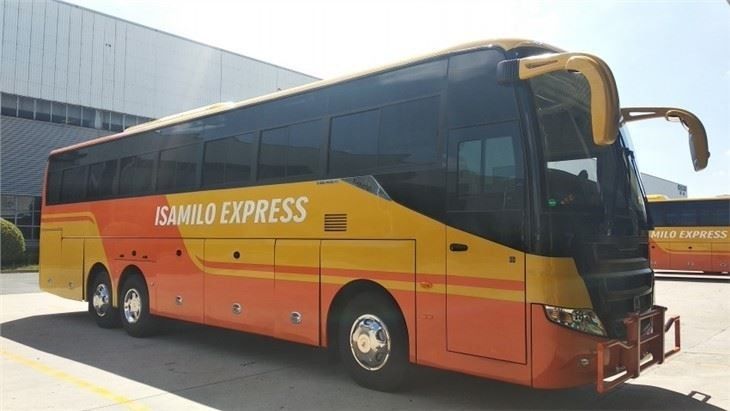 55-Sitzer LHD-Antrieb Luxuswagen für Stadtbusse Beste Wahl