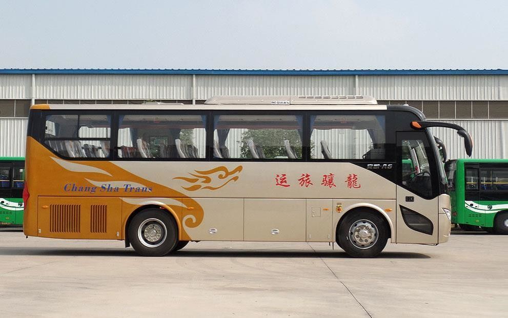 10m Linkslenker Bus mit Farbdesign und Luxus-Interieur