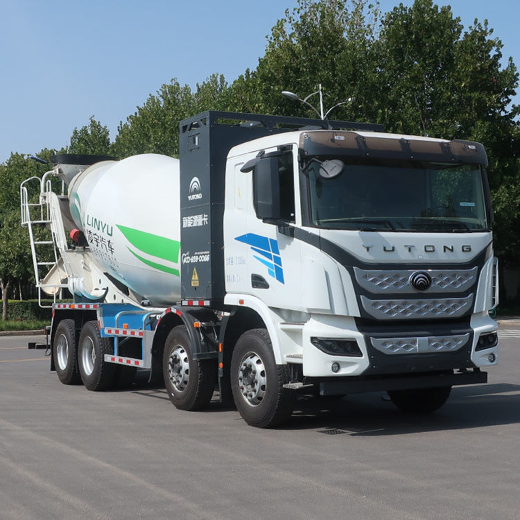 Elektrischer Betonmischer Truck YuTong Chassis Nation IV V 12 18 Cbm für Baustelle