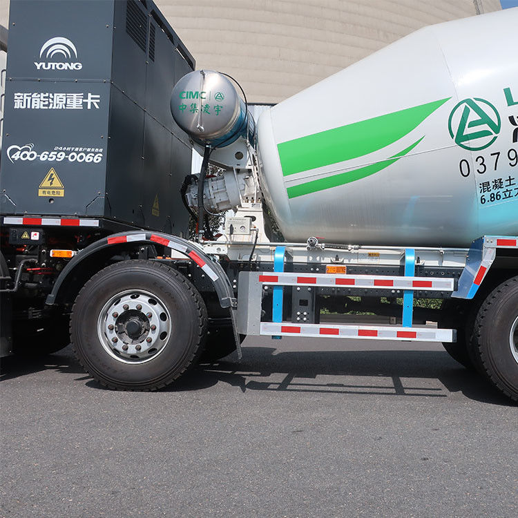 Elektrischer Betonmischer Truck YuTong Chassis Nation IV V 12 18 Cbm für Baustelle