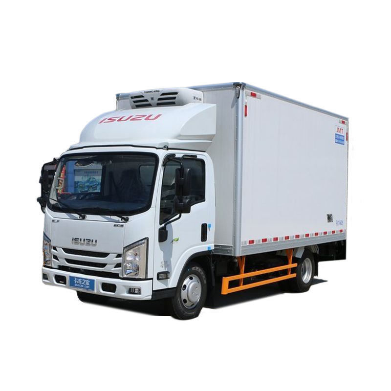 3360mm Radstand Isuzu 10 Tonnen Box Kühlfahrzeug für Gemüse und Fleisch Transport