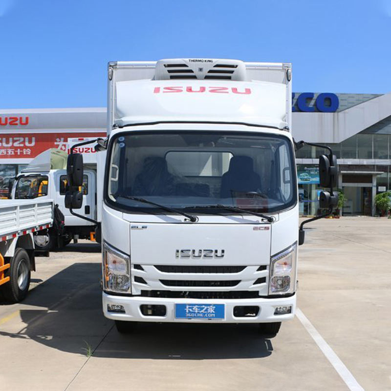 3360mm Radstand Isuzu 10 Tonnen Box Kühlfahrzeug für Gemüse und Fleisch Transport