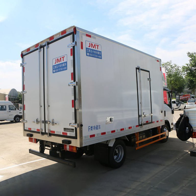 3360mm Radstand Isuzu 10 Tonnen Box Kühlfahrzeug für Gemüse und Fleisch Transport