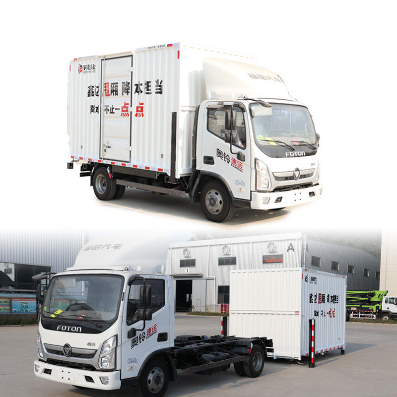 Foton 19CBM Lastwagen mit Einreihe von Sitzreihen und maximalem Drehmoment von 1000-1500 Nm